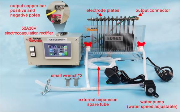 Wastewater Treatment Experimental Device Structure Diagram