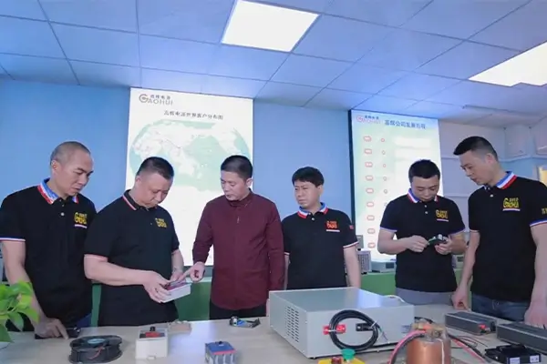 ODM/OEM customization process for high-frequency rectifiers and power solutions at Gaohui.