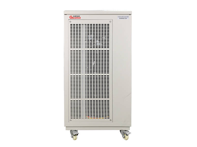 3000A 12V air cooled electrocatalytic oxidation rectifier for high capacity industrial wastewater treatment applications