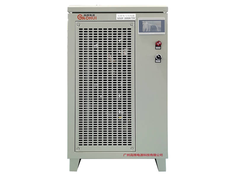 3000A 15V air cooled dedicated electrocatalysis rectifier for industrial scale electrochemical research and pilot plant validation