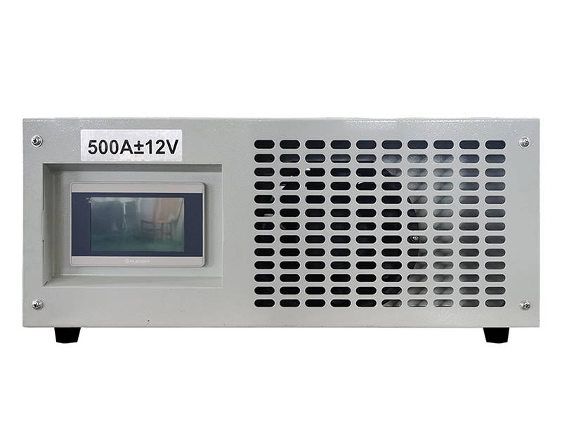 500A 12V air cooled electrocoagulation rectifier for industrial water and wastewater treatment applications