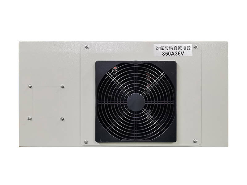 800A 36V air cooled DC rectifier for on-site sodium hypochlorite generation in water treatment applications