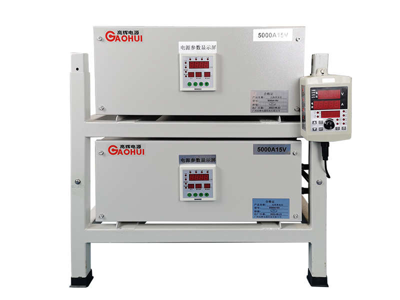 10000A 15V N+1 Parallel Water‑cooled Hard Chrome Plating Power Supply, two‑unit redundant parallel configuration