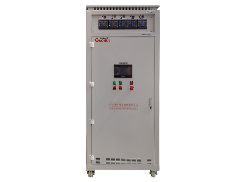 25000A 15V Heavy‑Duty Chrome Surface Treatment Rectifier with 5‑units N+1 parallel and automatic reversing switch