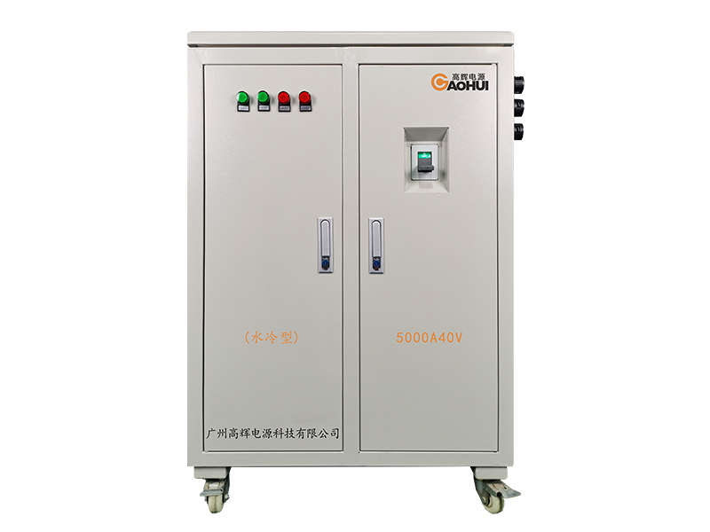 5000A 40V Max‑Power Water‑Cooled Hard Anodizing Rectifier for industrial aluminium hard anodizing production lines