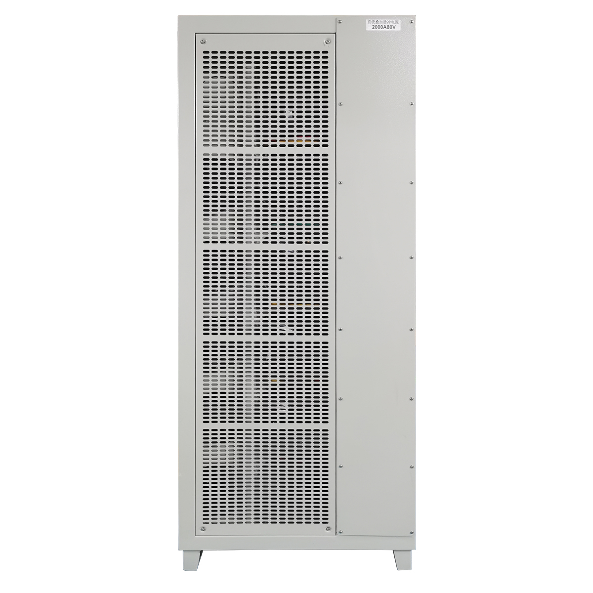 2000A 80V DC Superimposed Pulse Rectifier for industrial alloy surface finishing processes