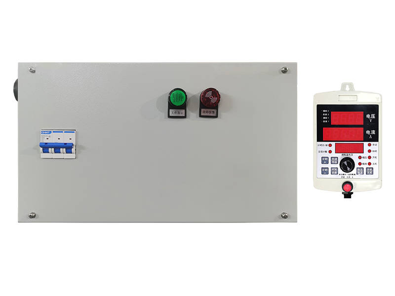 1500A 12V water-cooled ceramic oxidation rectifier with aluminum extrusion rack