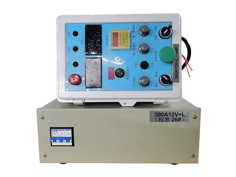 300A 12V gunmetal black chrome plating rectifier with hardware rack