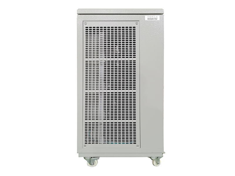 4000A 15V water-cooled industrial electroplating rectifier on production line